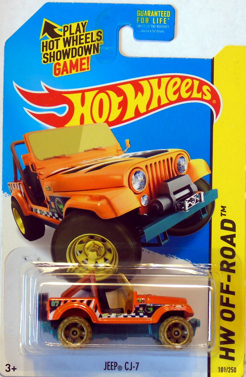 Hot Wheels "Jeep CJ-7 HW OFF-ROAD 2013 ile ilgili görsel sonucu