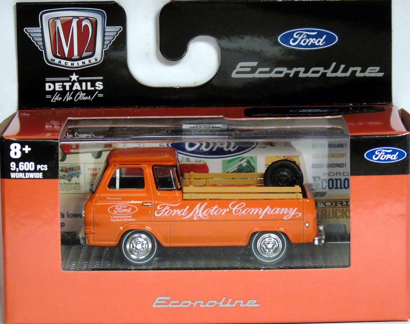 🚐 Miniature M2 Machines – Ford Econoline 1964 – Édition Mooneyes Chase 1/64
