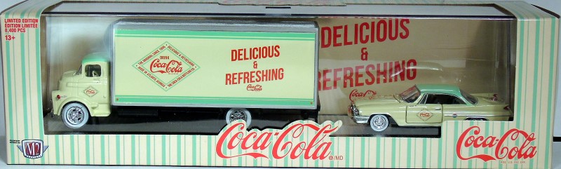 M2 Machines Haulers Coca Cola Release TW20 1958 Dodge COE COCA-COLA