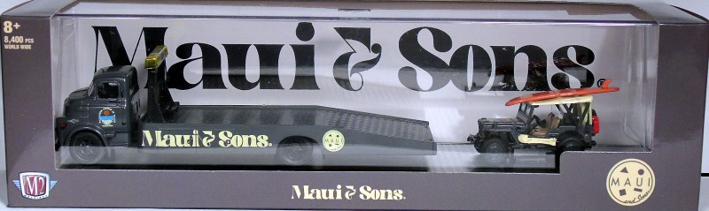 M2 Machines Auto Haulers Release 61 1958 Dodge COE Truck MAUI & SONS