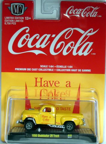 M2 Machines Coca Cola Release A20 1950 Studebaker 2R Truck