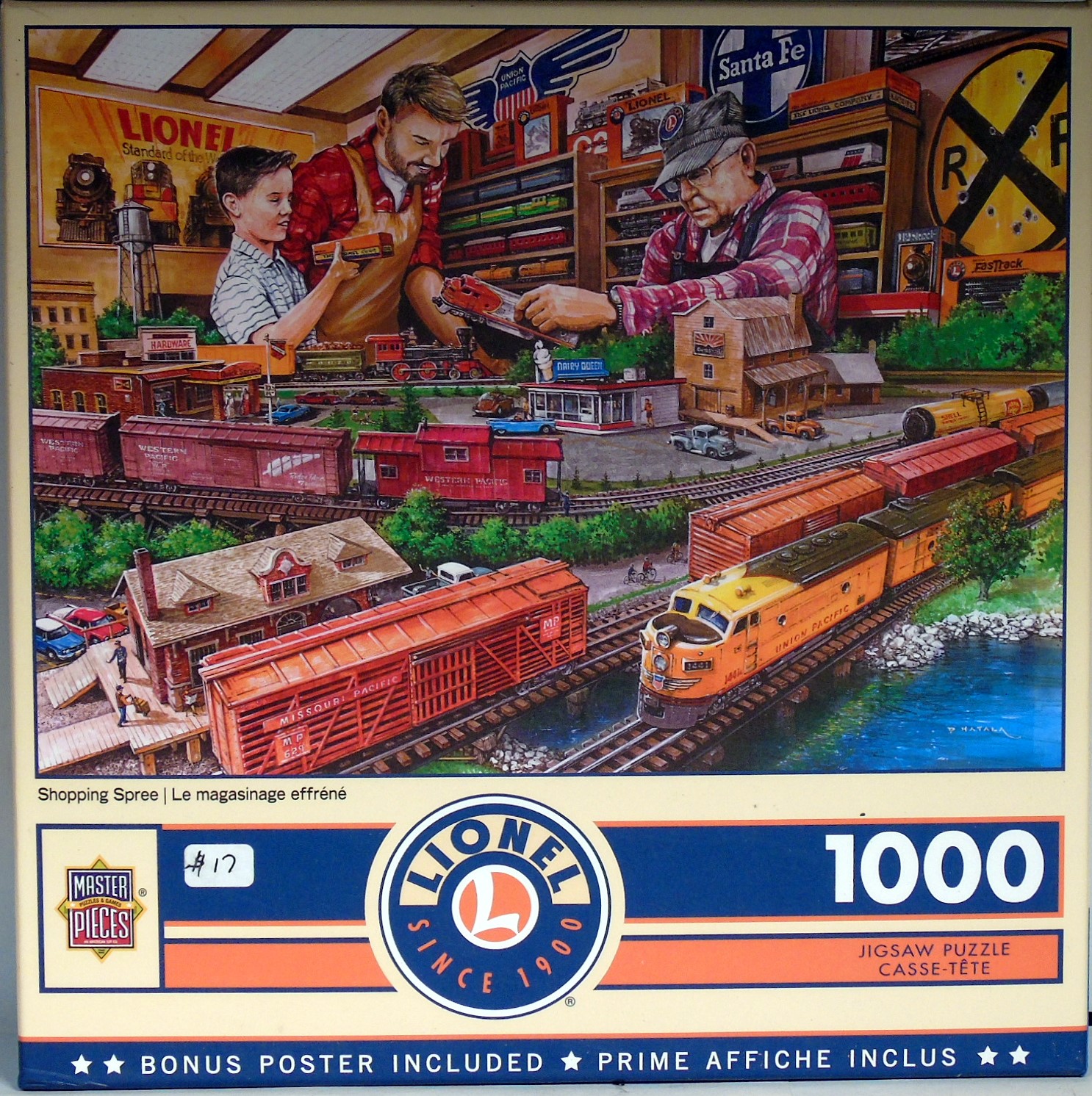 Lionel Trian Puzzle Shopping Spree 1000pc Puzzle