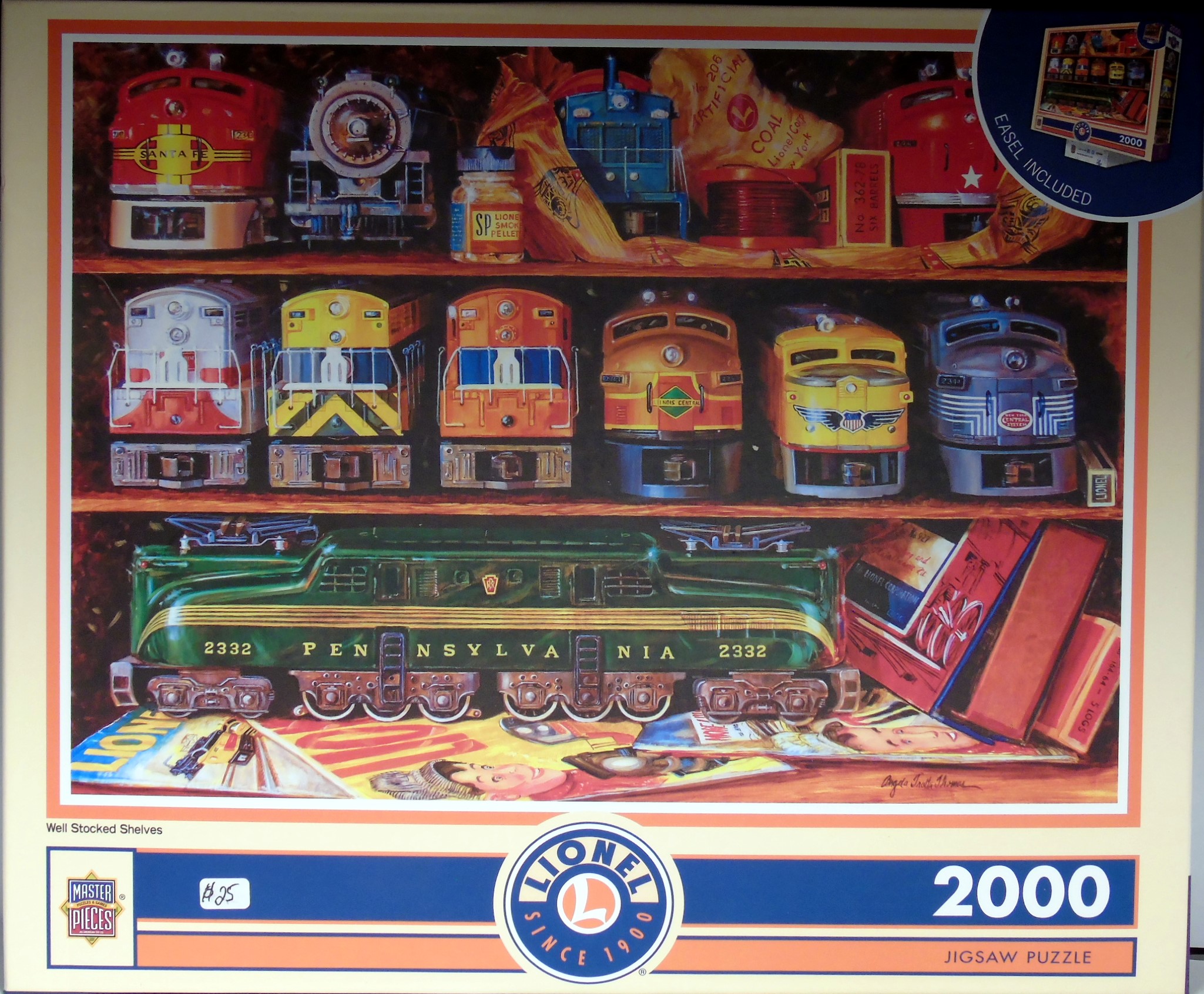 Lionel Trian Puzzle Well Stocked Shevles 2000pc Puzzle